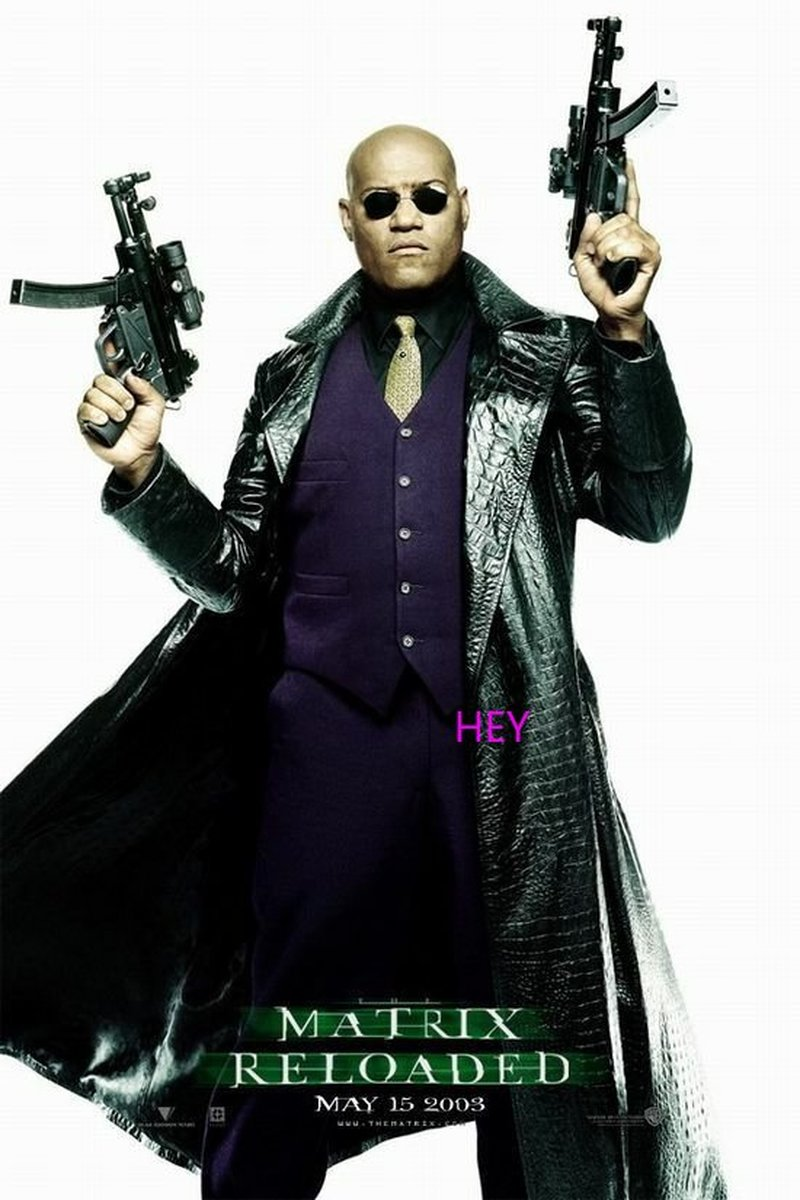 The Matrix Morpheus Style Sunglasses Cosplay Men Round Resin Lens