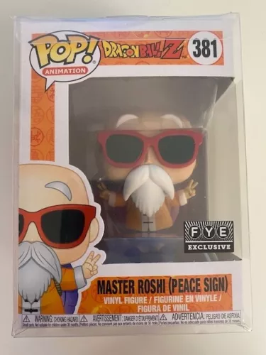 Funko Pop! Dragonball 381 Master Roshi Peace Sign