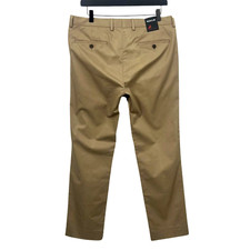 Herren Dressmann Premium Chino Khakihose Größe W32 L32 JNJ233