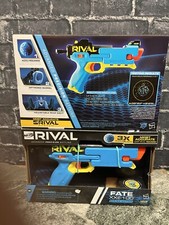 LOT OF 2 NERF Rival Fate XXII-100 Blasters 3 Rival Accu-Rounds NEW, FREE SHIPP