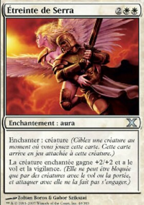 *MRM* FR/VF 2x Etreinte de Serra - Serra's Embrace MTG 10E