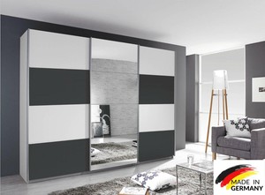 Schwebeturenschrank Kleiderschrank Bremen 270 Cm Breit Inkl Inneneinteilung Ebay