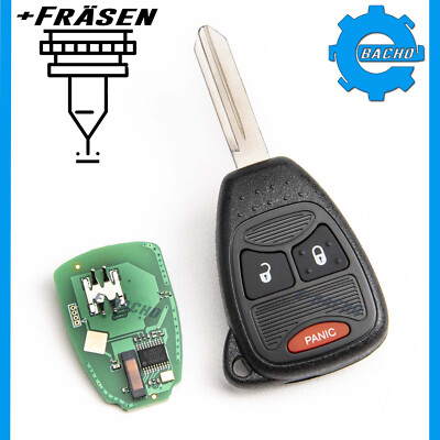 FUNKSCHLÜSSEL FÜR CHRYSLER PT CRUISER 300C VOYAGER 434MHZ M3N5WY72XX +  FRÄSEN