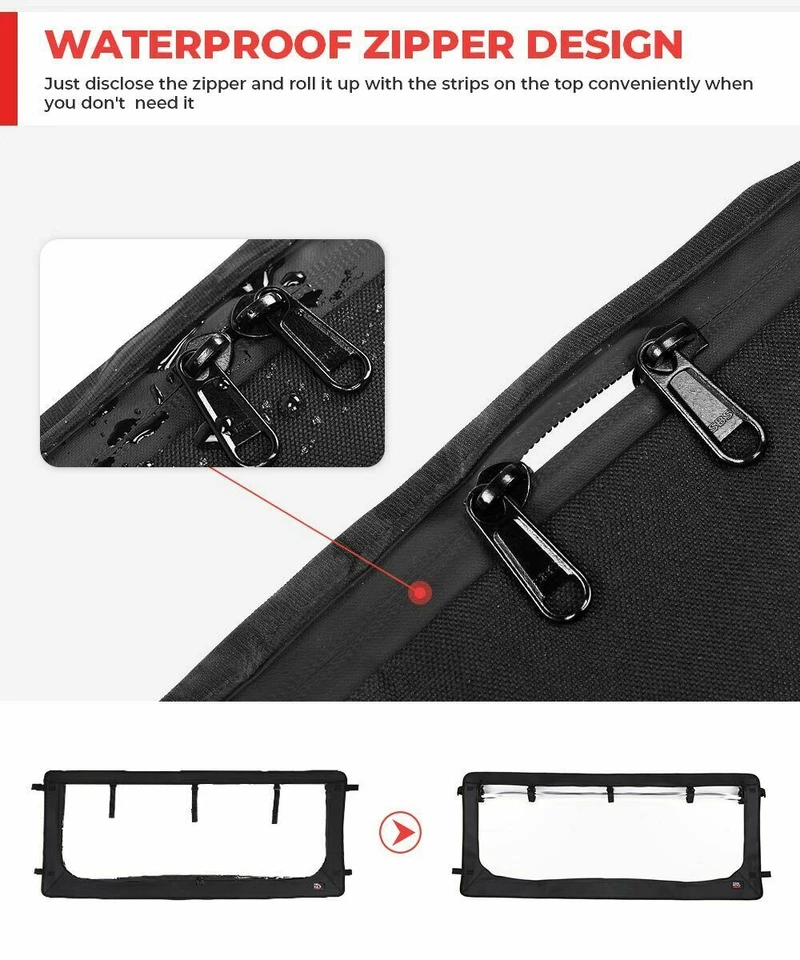 Parabrisas delantero mula para Kawasaki Mule 2500 1994-05 Kawasaki Mule 3000 2001-08 Foto 4 de 4