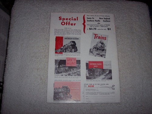 TRAINS THE ILLUSTRATED MAGAZINE ABOUT RAILROADS--JUNE 1949    #145 - Picture 2 of 7