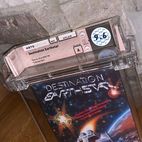 New NES Destination Earthstar Factory Sealed WATA 9.6 Graded Nintendo Game