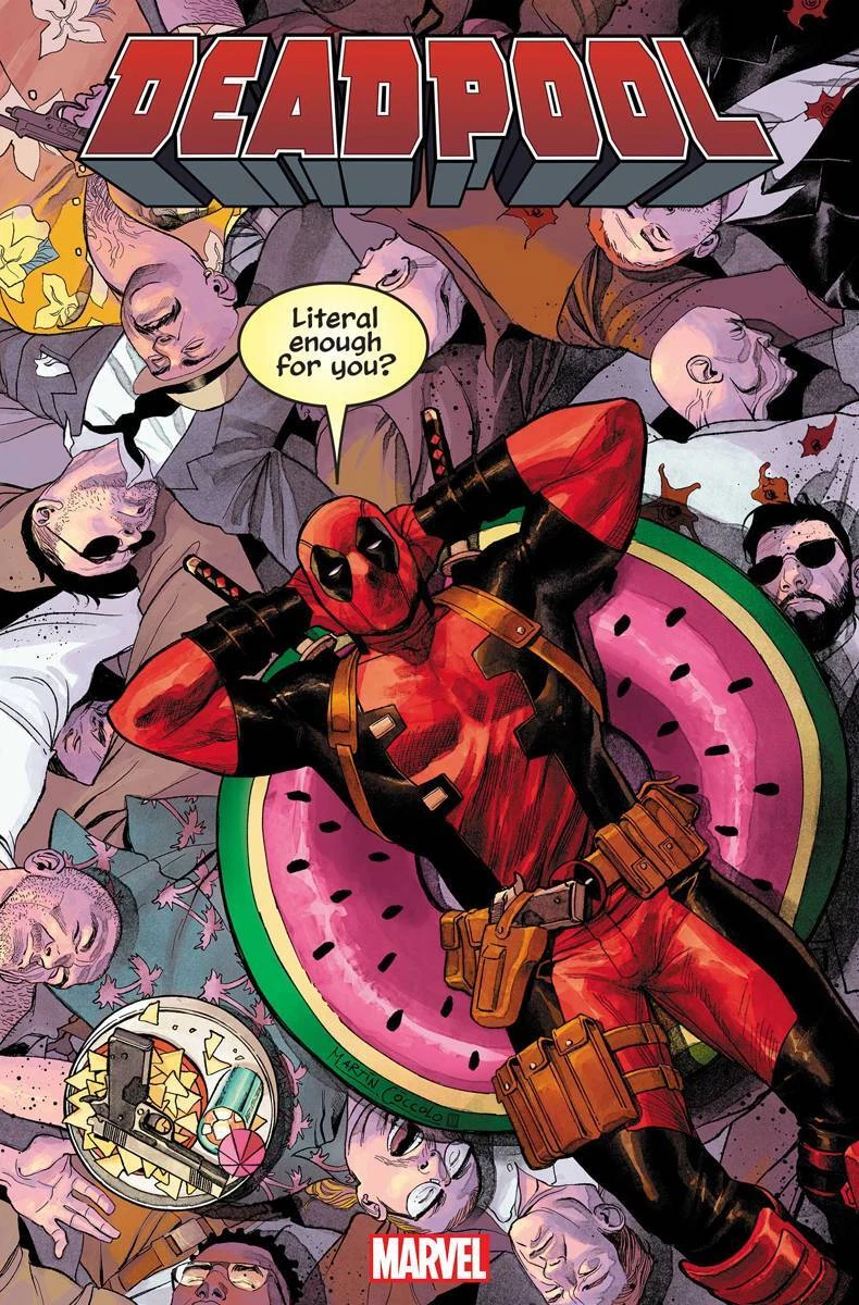 DEADPOOL #1 NM WADE WILSON RYAN REYNOLDS X-MEN MERC WITH A MOUTH.
