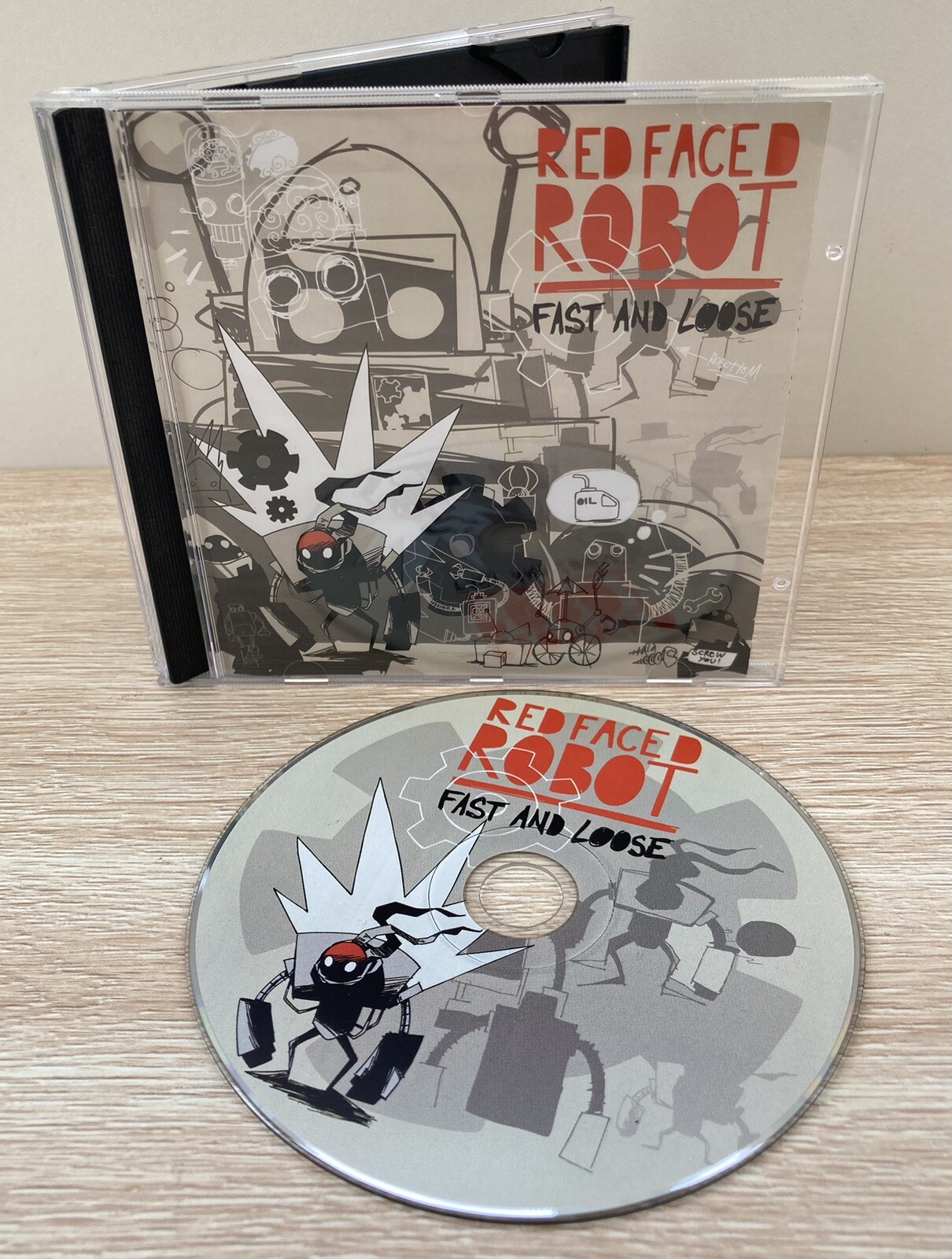 Red Faced Robot - Fast And Loose CD Album 2010 EBS Records