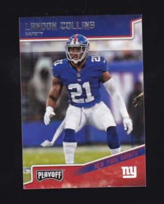 2018 Playoff Landon Collins #142 New York Giants