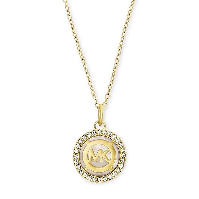 michael kors pearl necklace