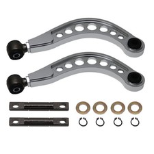 2pcs Rear Adjustable Upper Camber Kit For 2006-2011 Honda Civic Lx Ex Dx Si