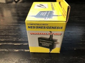 Universal RF Unit For Super Nintendo Genesis One (NES/SNES/GEN1) New