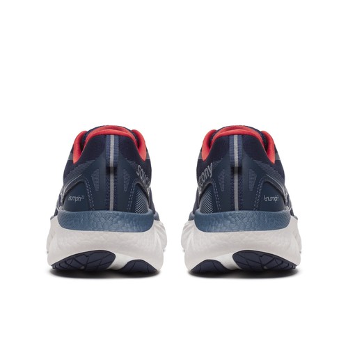 SAUCONY TRIUMPH 22 Men's Neutral Cushioned Running Shoes Navy Dusk S20964 144 - Picture 4 of 6