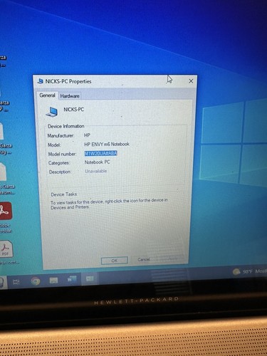 hp envy m6 notebook - Picture 5 of 5