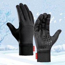 Winter Thermal Gloves Men Women Touch Screen Water Resistant Windproof Mittens