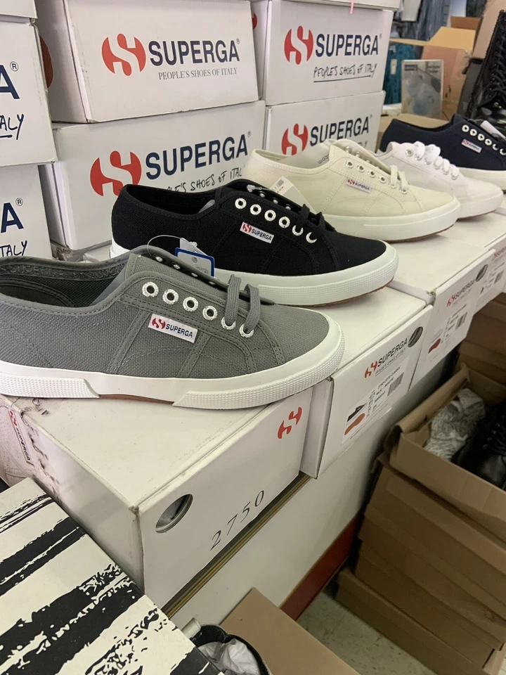 Классические Superga Cotu кроссовки 2750 холст туфли женщин унисекс кружева мужской теннис - Изображение 2 из 4