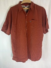 The North Face Men's Short Sleeve Button Up Casual Dress Shirt Size XL