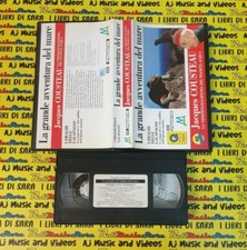 VHS film I DRAGHI DELLE GALAPAGOS Jacques Cousteau avventura mare (F245) no dvd