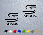 STICKER PEGATINA DECAL VINYL Double SS Ayrton Senna
