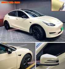 80ft X 5ft L Yellow Smooth Crystal Metallic Whole Car Vinyl Wrap Film Sticker Us