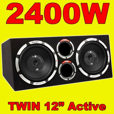 vibe subwoofer with built in amp