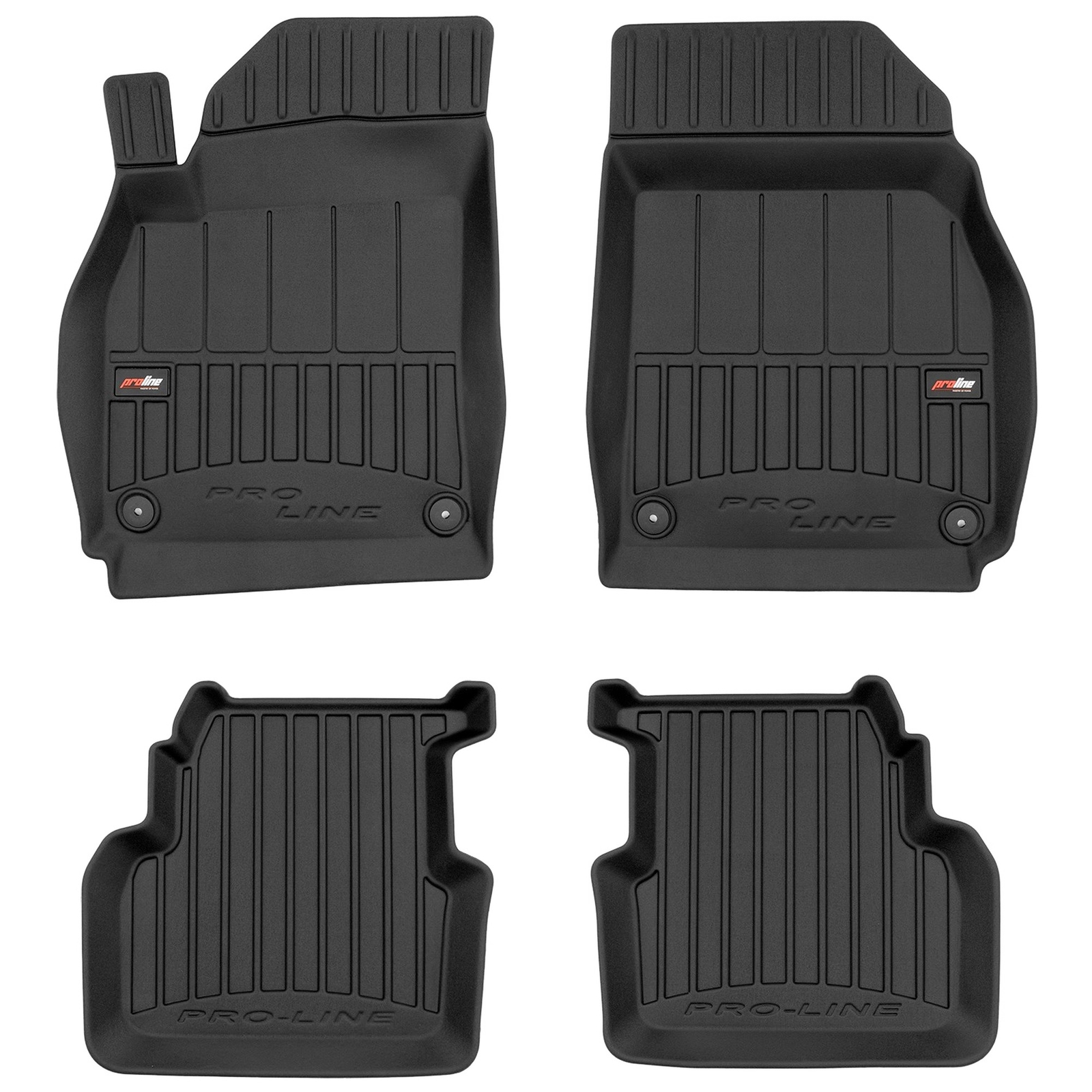 Tapis auto de prestige Frogum Pro-Line en TPE haute densité pour Saab 9-3 II