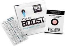 12 Pack Integra Boost RH 62% 8 gram Humidity 2 Way Control Humidor Pack FASTSHIP