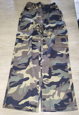 boys NEW NWOT CAMOUFLAGE PANTS size 10 years carpenter style pockets