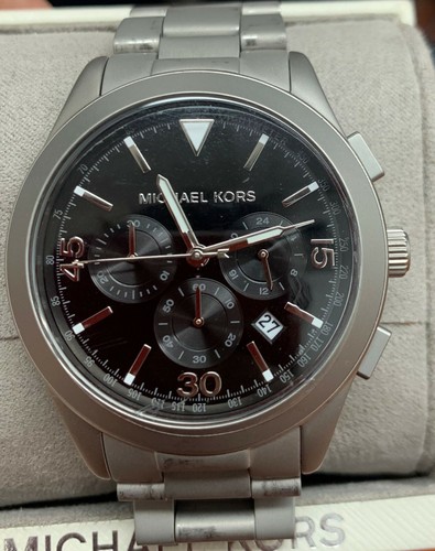 Michael Kors MK8469 Gareth Black Dial 