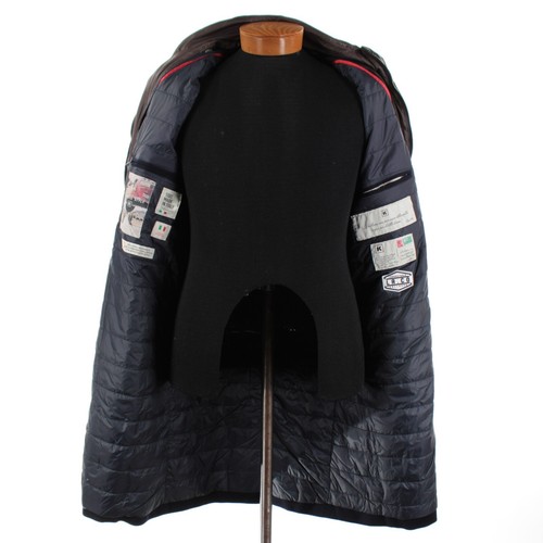 Kired Kiton NWT Palo Wool Jacket w Removable Hood & Bib Size 52 (L US) In Blue - Picture 10 of 17