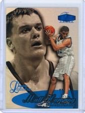 1998-99 Flair Showcase Legacy Rookie #Row 3 Seat 75L Matt Harpring No 27 of 99