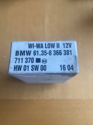 E3 BMW E36 E34 Scheiben Wischer Modul ECU Steuereinheit 61358366381 711370