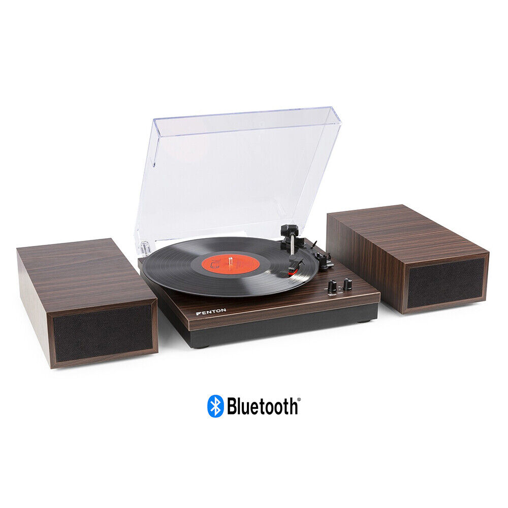 Vinyl Player with Speakers, LP Record Turntable Stereo System, Bluetooth, RP165D