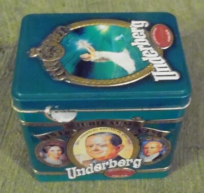 Alte Dose , Blechdose , Underberg 1996 , 150 Jahre , Limitiert , 12 x 9 x 12 cm - Bild 1 von 4