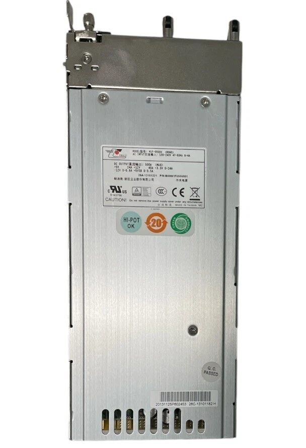 Emacs Zippy M1Z-5500V Power Supply 500W - Image 4 of 4