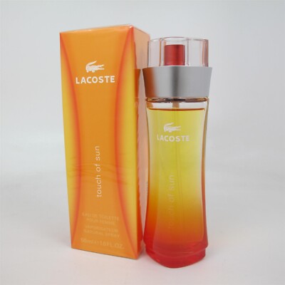 TOUCH OF SUN by Lacoste 50 ml/ 1.6 oz Eau de Toilette Spray NIB
