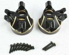 Treal Axial Capra / SCX10 III Brass Front Inner Portal Cover Set