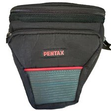 Pentax Camera Storage Bag 2 Zipper Pouch 7" X 5" W/ Strap Brand NEW
