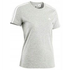 Image of adidas ESSENTIALS SLIM 3-STRIPES SPORT COTTON T-SHIRT Tee RRP £23