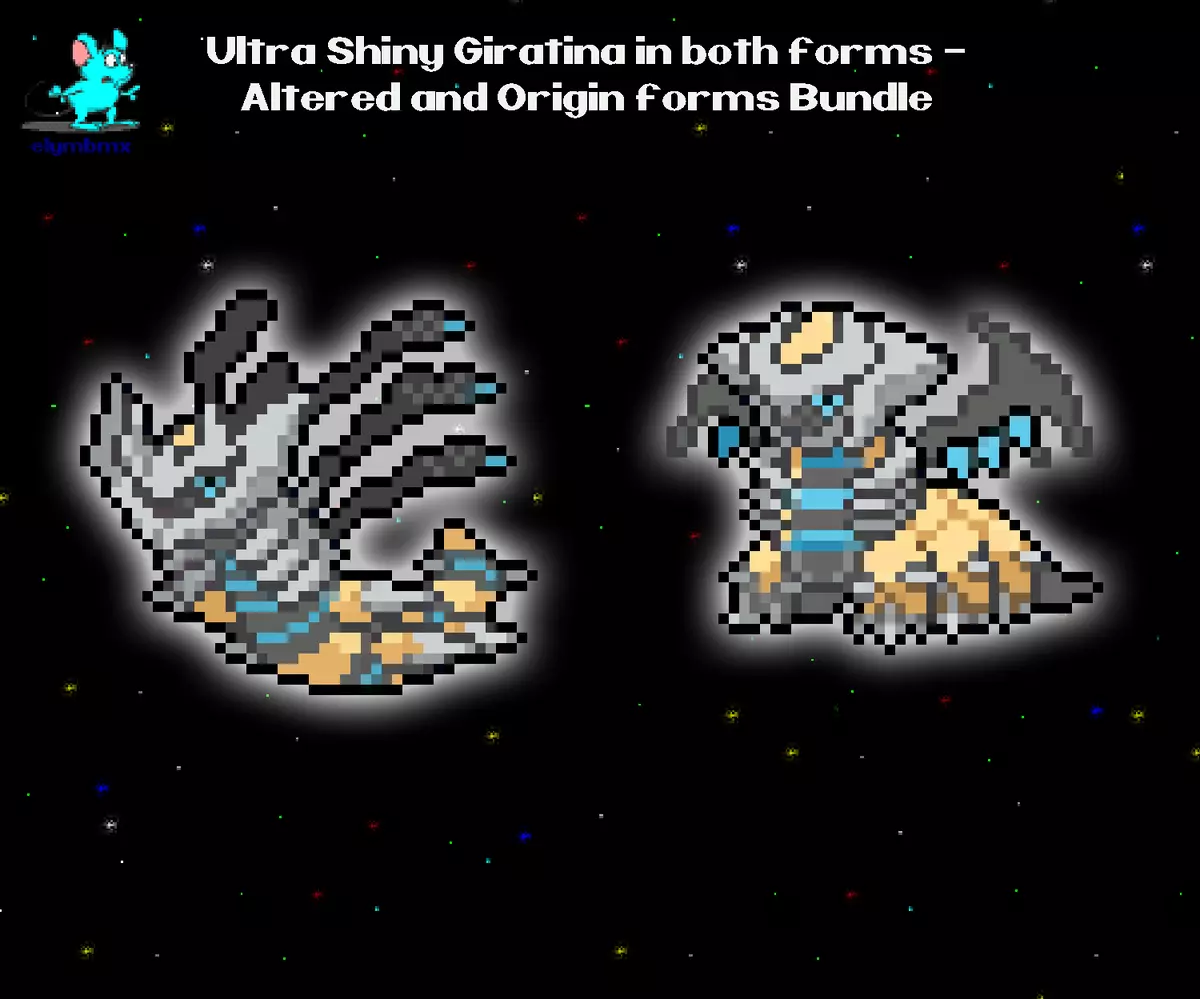 Shiny Giratina 6IV Altered Origin Pokemon Brilliant Diamond