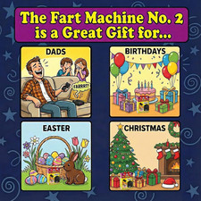 Fart Machine 2 - the Original Remote Controlled Fart Machine with Boom Box T...