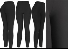 Soft Solid Brushed Basic Full Regular Leggings