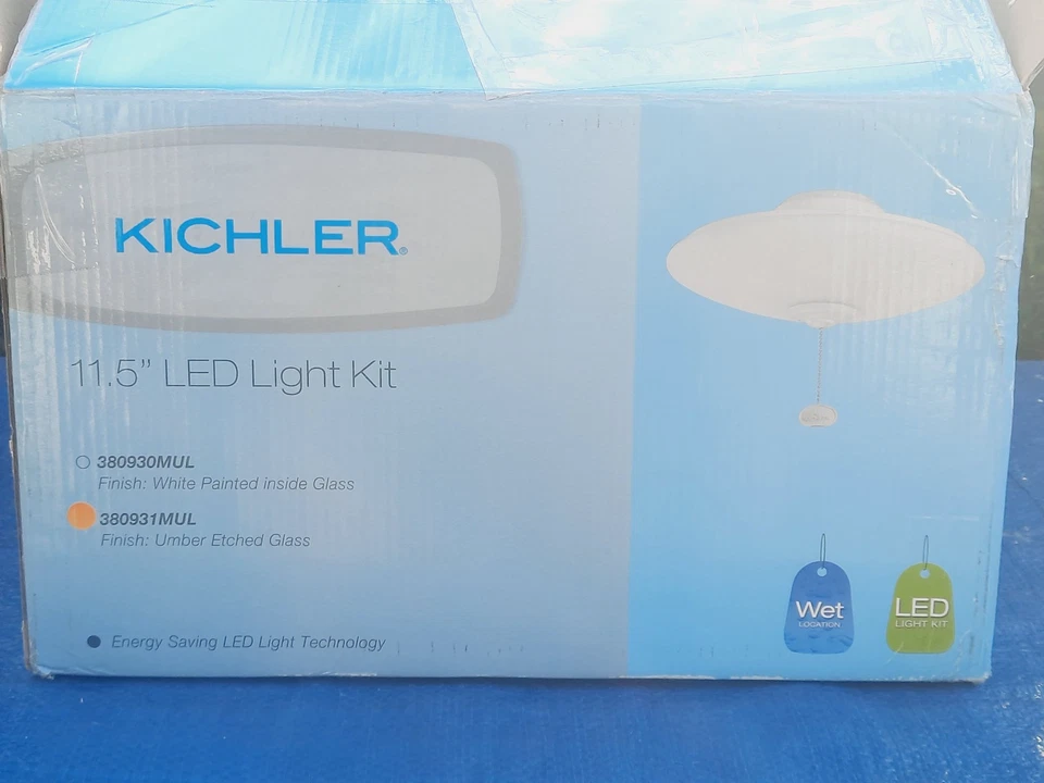Kichler 380931MUL Low Profile LED Light Kit for Kichler Fans, Multiple *OPEN BOX - Image 2 of 4