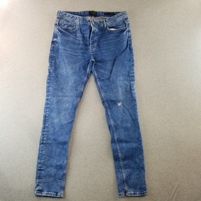 Denim Co. Jeans Men's Sz 36x32 Skinny Stretch Mat. Normcore Comfy Stylish Nice