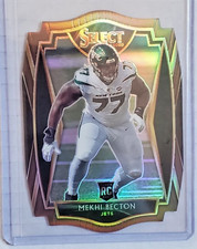 2020 Select Mekhi Becton Jets Premier Level Rookie Bronze Prizm #190 168/355