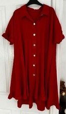 Beautiful One size Floating Red Dress