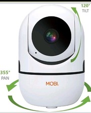MOBI WiFi Smart Nursery Kit Baby Monitor HD Camera 2 LED Bulbs 2 Sensors 2.4GHz