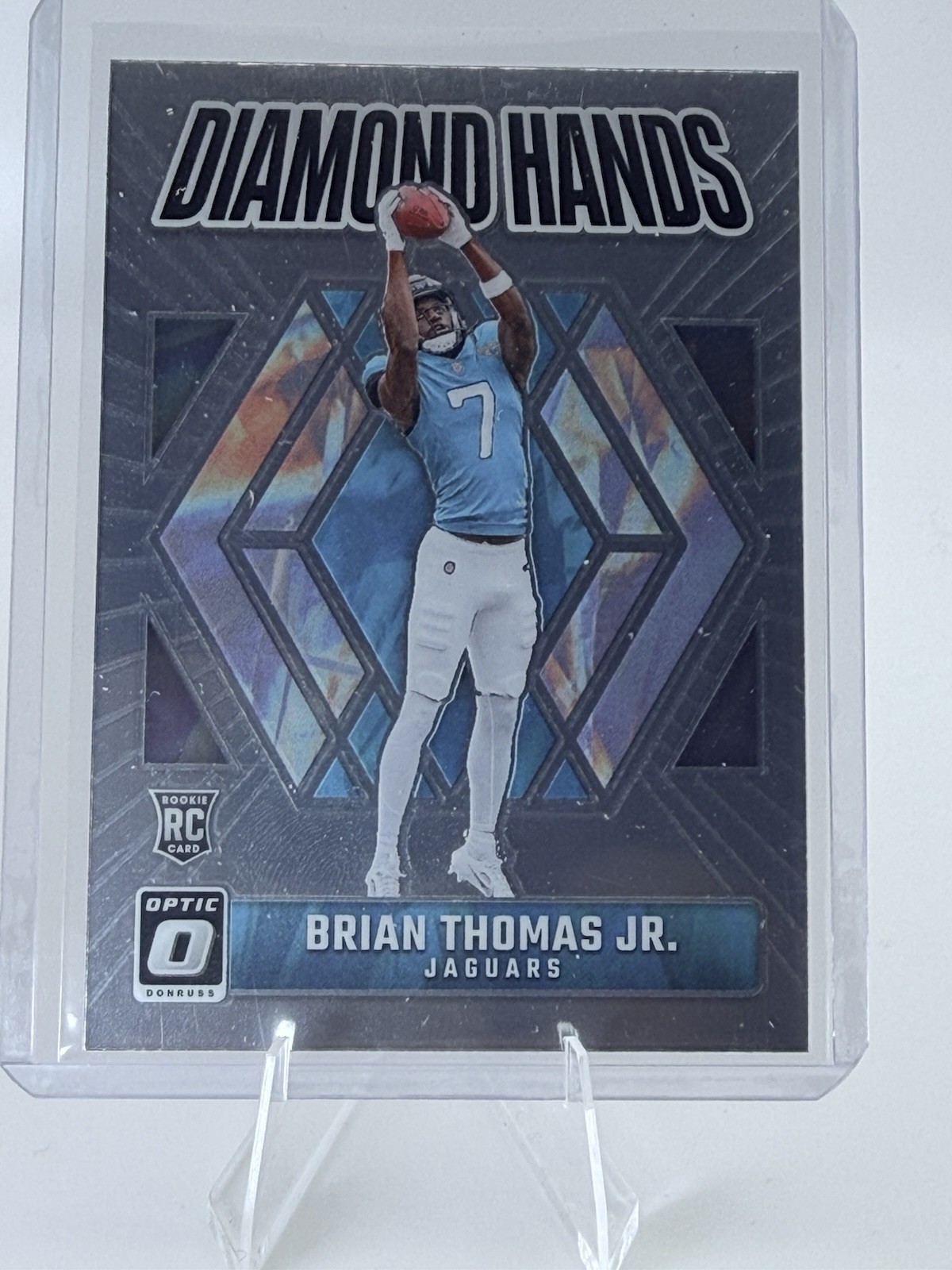 2024 Donruss Optic - Brian Thomas Jr (RC) Diamond Hands #2