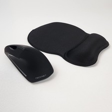 TECKNET Ergonomic Vertical Mouse Gel Wrist Rest Mouse Pad Combo