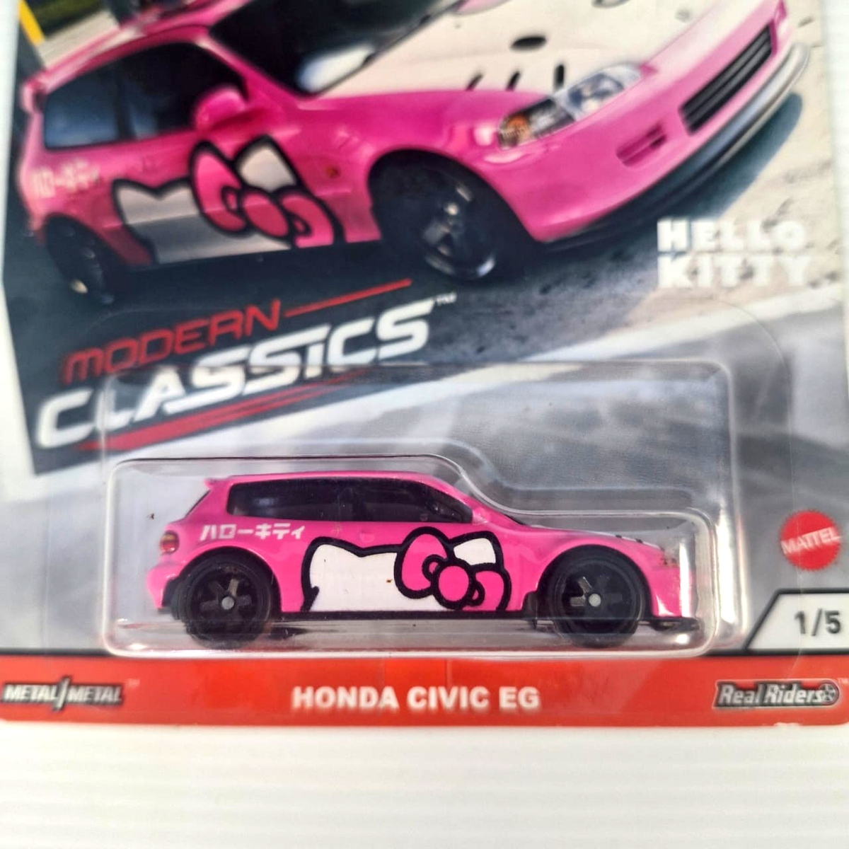 Hot Wheels Honda Civic EG *Hello Kitty* Car Culture Modern